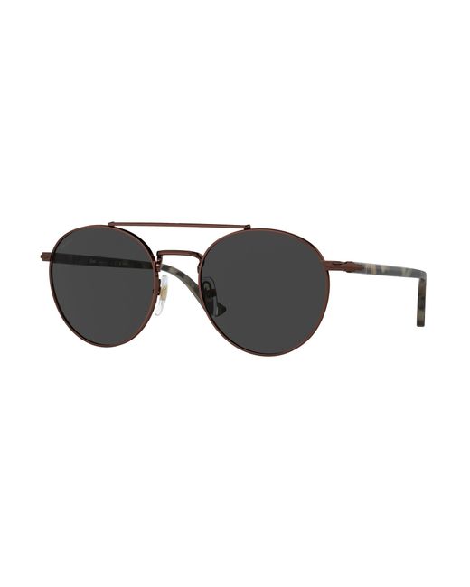 Persol Black Po1011S 114848 Sunglasses Metal Pillow Polarized