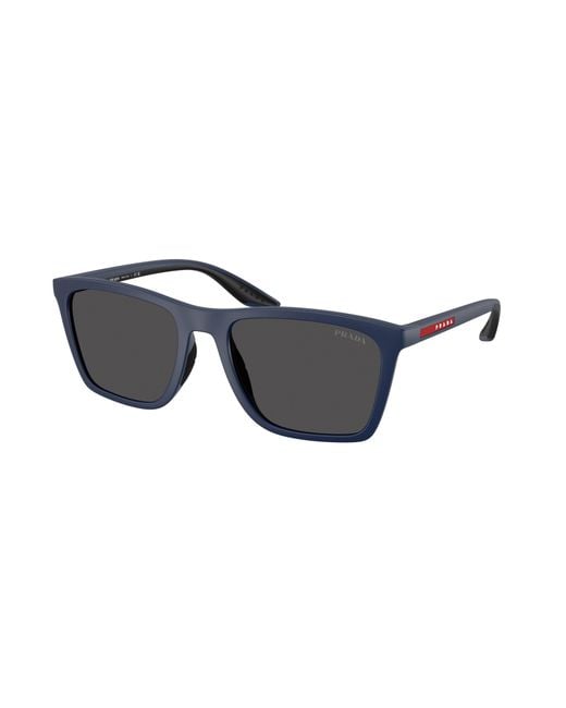 Prada Linea Rossa Black Ps B08S Tfy06F Sunglasses Injected Pillow Normal for men