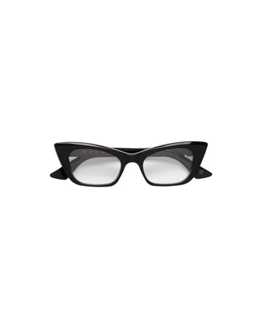 Marni Black 6Nc Nezia Optical Frames Acetate Cat Eye