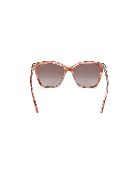 Guess Black Gu00191 47F Sunglasses Injected Squared Normal