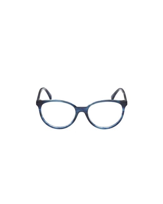 Max Mara Black Mm5084 092 Optical Frames Acetate Round Normal