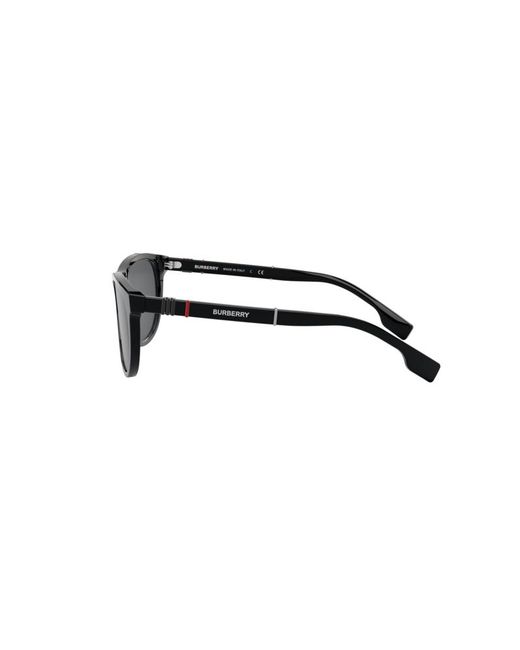 Burberry Black Be4319 300187 Sunglasses Plastic Squared for men