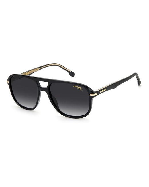 Carrera Black 279/S 2M2/9O Sunglasses Plastic Squared Normal Shaded for men