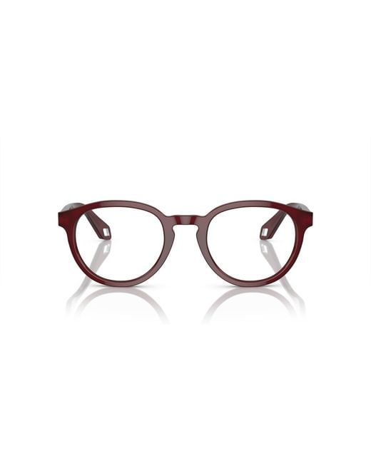 Giorgio Armani Black Ar7248 6045 Optical Frames Acetate Transparent Pantos Normal for men
