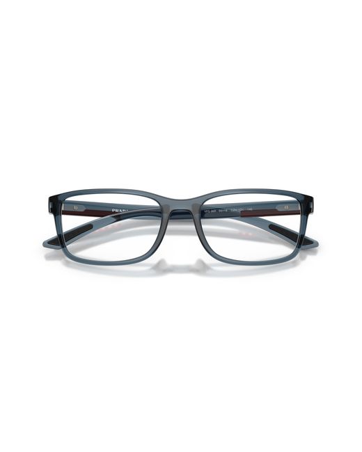 Prada Linea Rossa Black Ps 06Rv Czh1O1 Optical Frames Injected Transparent Pillow Normal for men