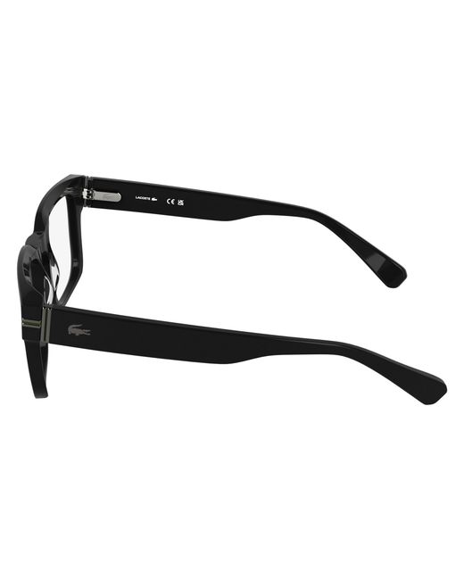 Lacoste Black L4016 001 Optical Frames Acetate Squared Normal for men