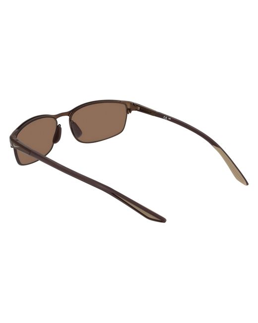 Nike Black Modern Metal Dz7364 200 Sunglasses Metal Squared Normal for men