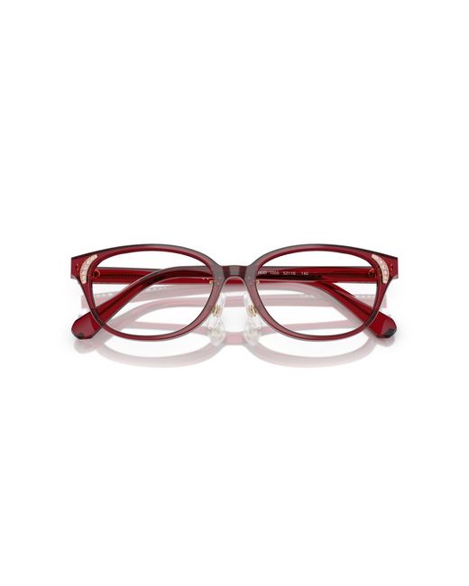 Swarovski Black Sk2040D 1055 Optical Frames Acetate Round Normal