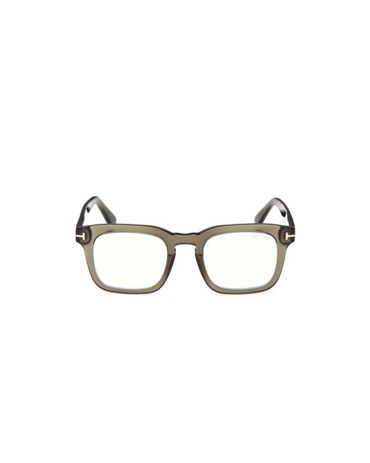 Tom Ford Black Ft6025-B 096 Optical Frames Acetate Squared Normal for men