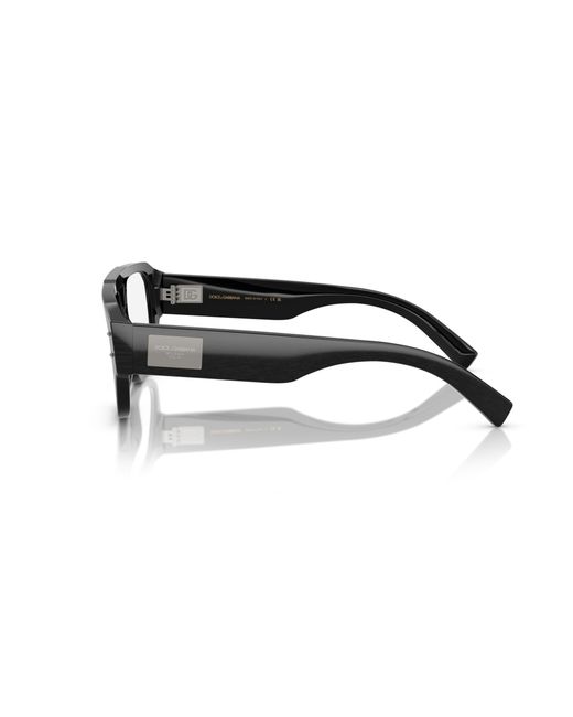Dolce & Gabbana Black Dg3406 2820 Optical Frames Acetate Pilot Normal for men