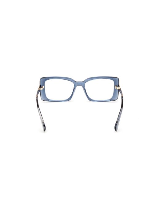 MAX&Co. Black Mo5177 090 Optical Frames Injected Squared Normal