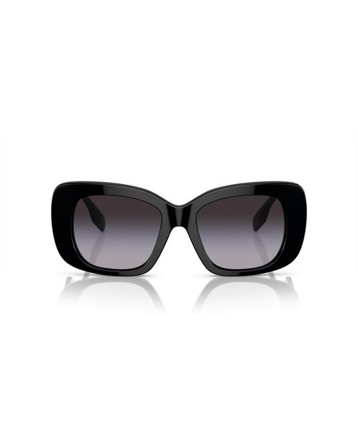 Burberry Black Be4410 30018G Sunglasses Acetate Squared Normal Shaded