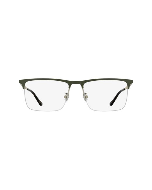 Calvin Klein Black Ck26104 002 Optical Frames Metal Squared Normal for men