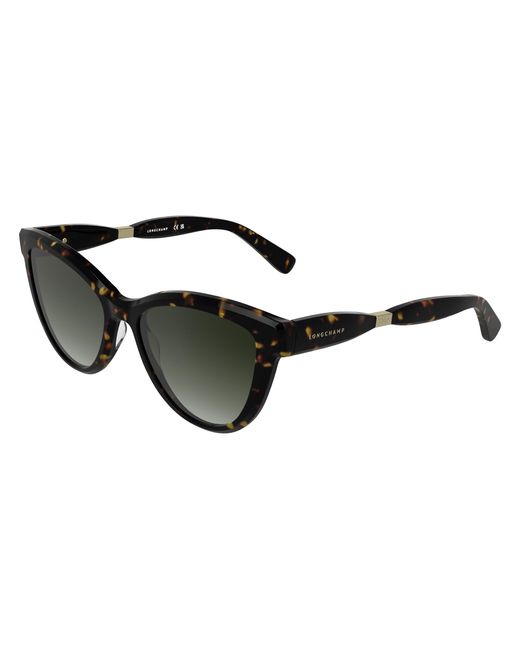 Longchamp Black Lo804S 242 Sunglasses Acetate Cat Eye Normal
