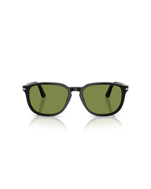 Persol Green Po3019S 95/4E Sunglasses Acetate Squared Normal for men