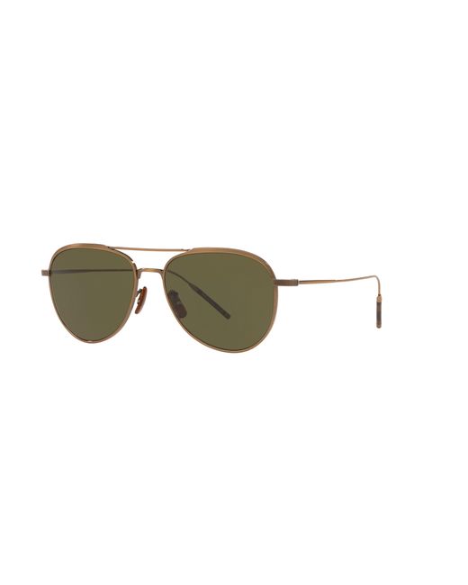Oliver Peoples Black Ov1276St Tk-3 528452 Sunglasses Titanium G15 Pilot Normal