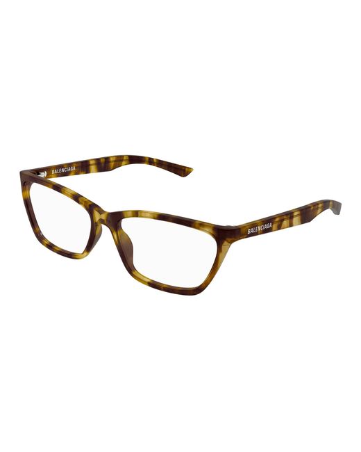 Balenciaga Black Bb0406O 003 Optical Frames Acetate Transparent Cat Eye