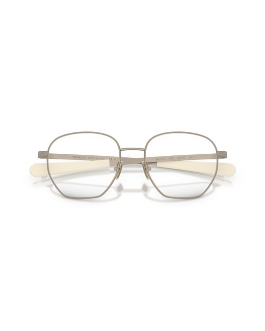 Moncler Black Me1015 1003 Optical Frames Metal Transparent Round Normal