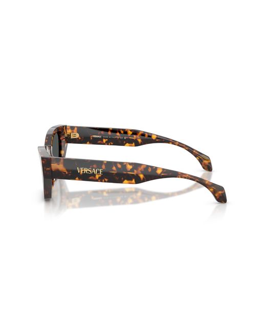 Versace Black Ve4488U 551487 Sunglasses Acetate Cat Eye Normal
