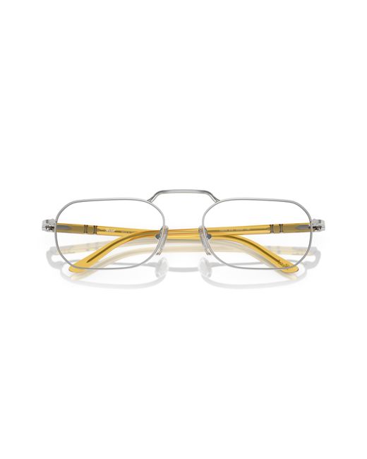 Persol Black Po1020V 518 Optical Frames Metal Squared Normal