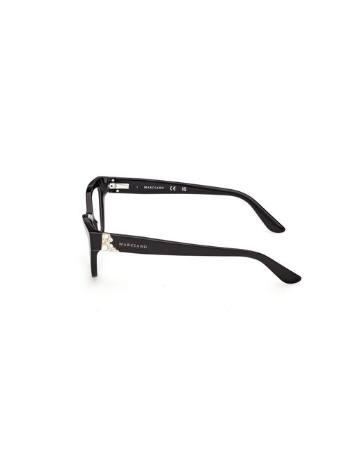 Guess Black Gm50062 52 Optical Frames Acetate Cat Eye Normal