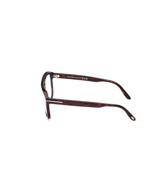 Tom Ford Black Ft6024-B 052 Optical Frames Acetate Squared Normal for men