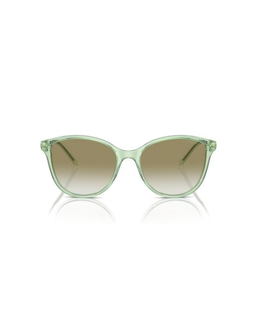 Emporio Armani Black Ea4220 61078E Sunglasses Acetate Cat Eye Normal Shaded