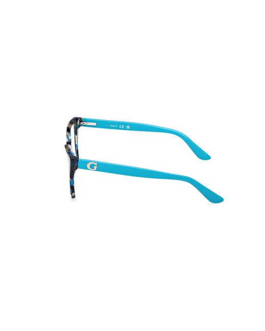 Guess Black Gu50235 087 Optical Frames Acetate Squared Normal