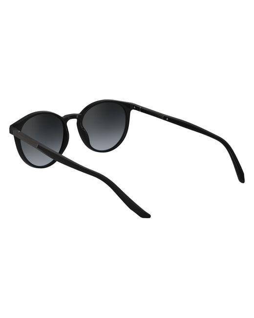 Calvin Klein Black Ck24539S 001 Sunglasses Bio-Inject Round Normal Shaded