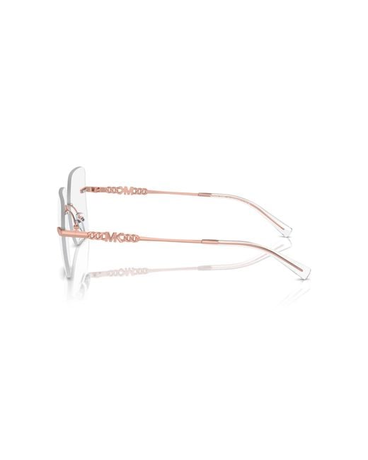 Michael Kors Black Mk3078 Giverny 1108 Optical Frames Metal Transparent Squared Normal