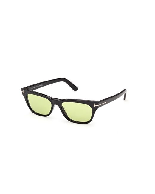 Tom Ford Black Ft1362 Penn-02 01N Sunglasses Acetate Squared Normal