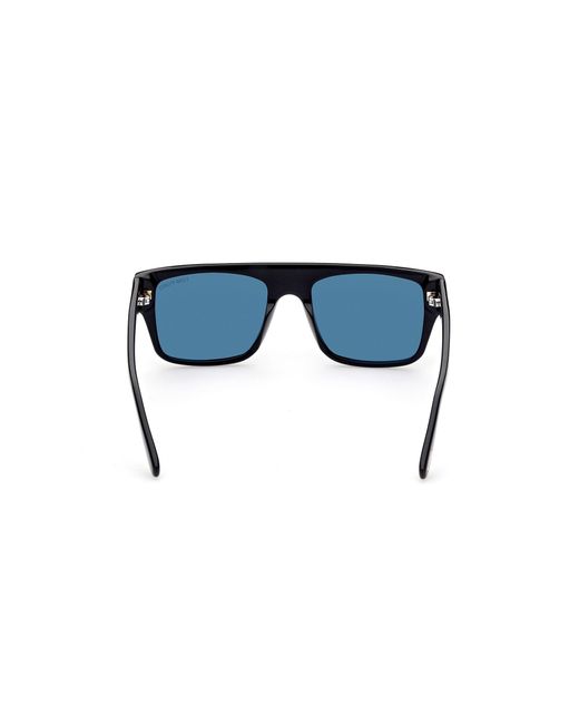 Tom Ford Black Ft0907 Dunning-02 01V Sunglasses Acetate Squared Normal for men