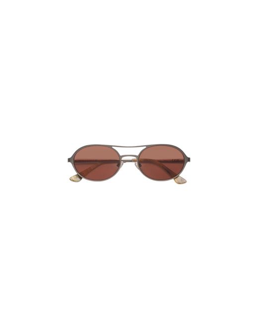 Retrosuperfuture Black 44R Bird Boogie Sunglasses Round Normal