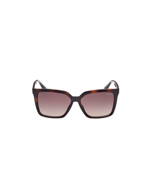 Guess Black Gu00099 52F Sunglasses Injected Squared Normal Shaded