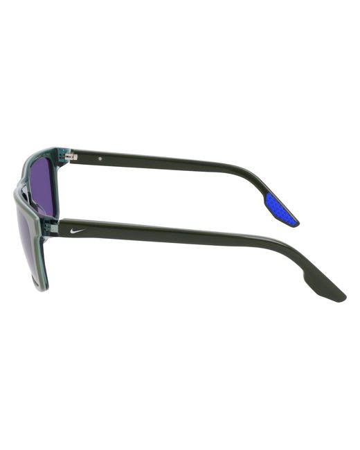 Nike Black Eclipse Rise Ev24045 318 Sunglasses Acetate Squared Normal for men