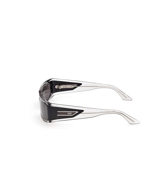 Gcds Black Gd0073 20A Sunglasses Acetate Smoke Squared Normal