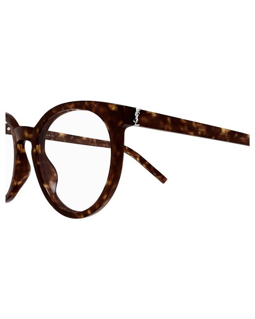 Saint Laurent Black Sl M147 002 Optical Frames Acetate Transparent Cat Eye