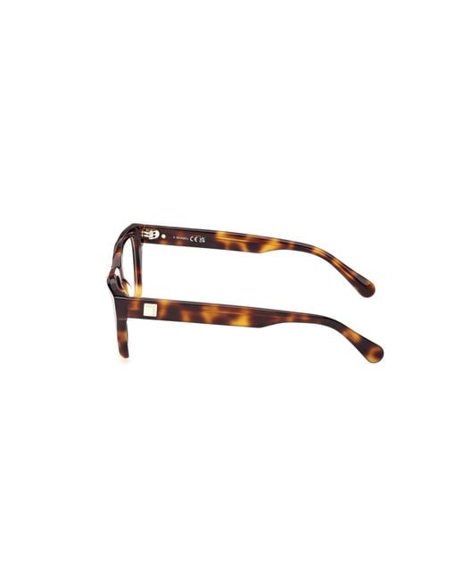 MAX&Co. Black Mo5203 052 Optical Frames Acetate Squared Normal