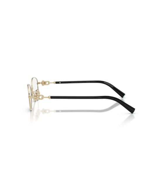 Tiffany & Co Black Tf1176D 6164 Optical Frames Metal Transparent Round Normal