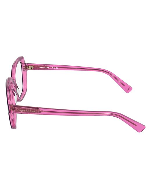 Longchamp Black Lo2796 506 Optical Frames Acetate Squared Normal