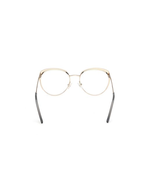 Guess Black Gu50250 033 Optical Frames Metal Round Normal
