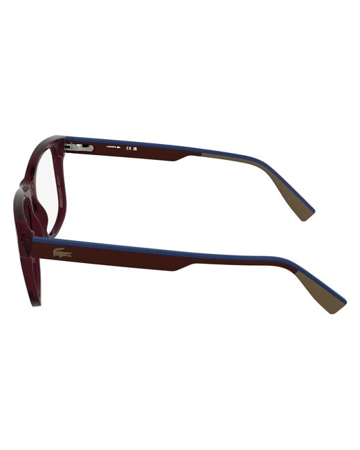 Lacoste Black L4004 601 Optical Frames Bio-Inject Squared Normal for men