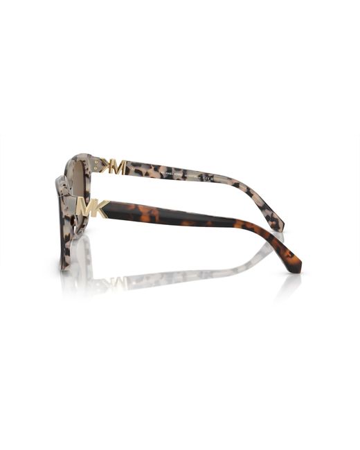 Michael Kors Black Mk2201 Malia 395173 Sunglasses Acetate Squared Normal Shaded
