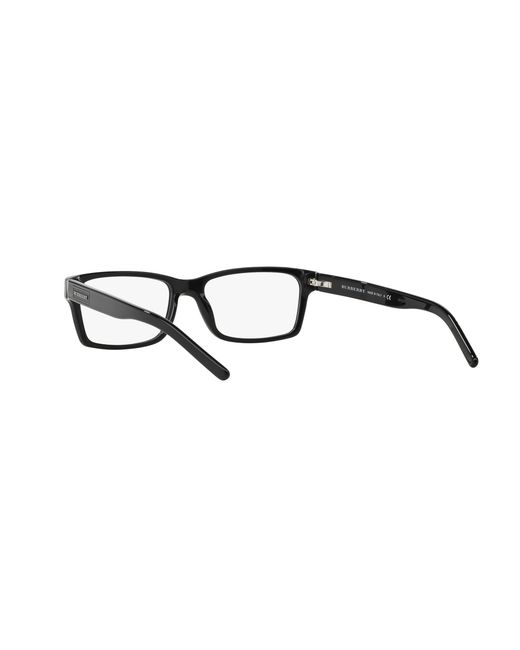 Burberry Black Be2108 3001 Optical Frames Acetate Squared Normal for men