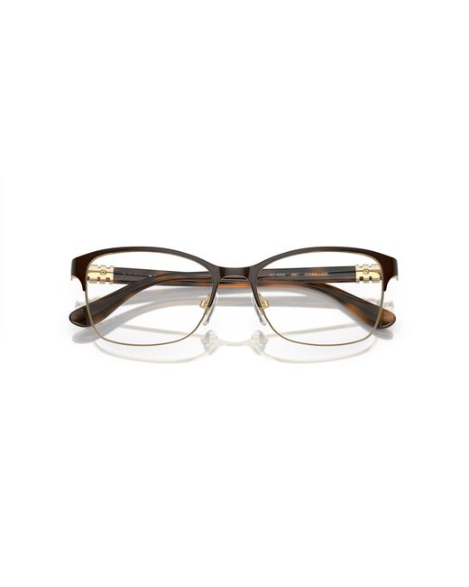 Vogue Eyewear Black Vo4050 997 Optical Frames Metal Squared Normal