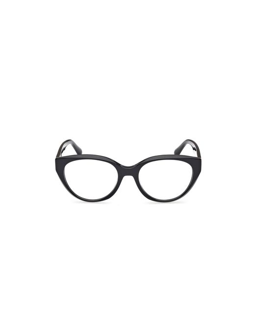 MAX&Co. Black Mo5205 001 Optical Frames Acetate Cat Eye Normal