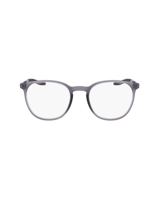 Nike Black 7280 034 Optical Frames Plastic Geometric Normal Photochromatic