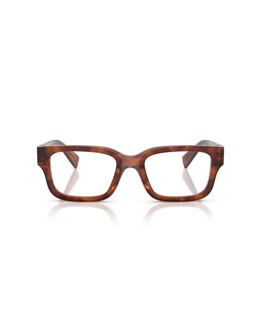 Miu Miu Black Mu 02Yv 26E1O1 Optical Frames Acetate Squared Normal