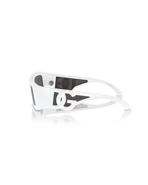 Dolce & Gabbana Black Dg6197 331287 Sunglasses Nylon Squared Normal