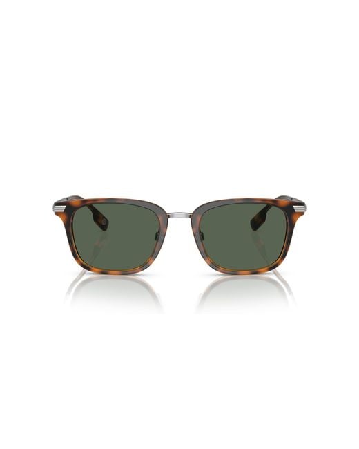Burberry Black Be4395 Peter 300271 Sunglasses Injected Squared Normal for men
